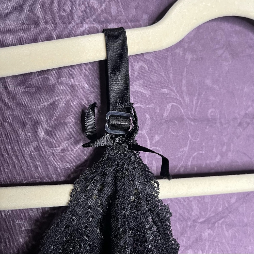 Body Form Elegant Black Lace Slip - Size 3X - Picture 3 of 5